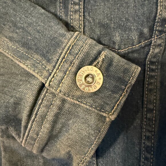 AG Adriano Goldschmied Denim Robyn Jacket Small Alliance Blue Stretch. New with - Picture 8 of 13